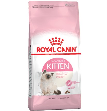 Royal Canin Kitten Second Age сухой корм для котят 2 кг. 